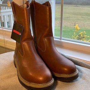 WOLVERINE STEEL TOE BOOTS Size 12 Extra Wide